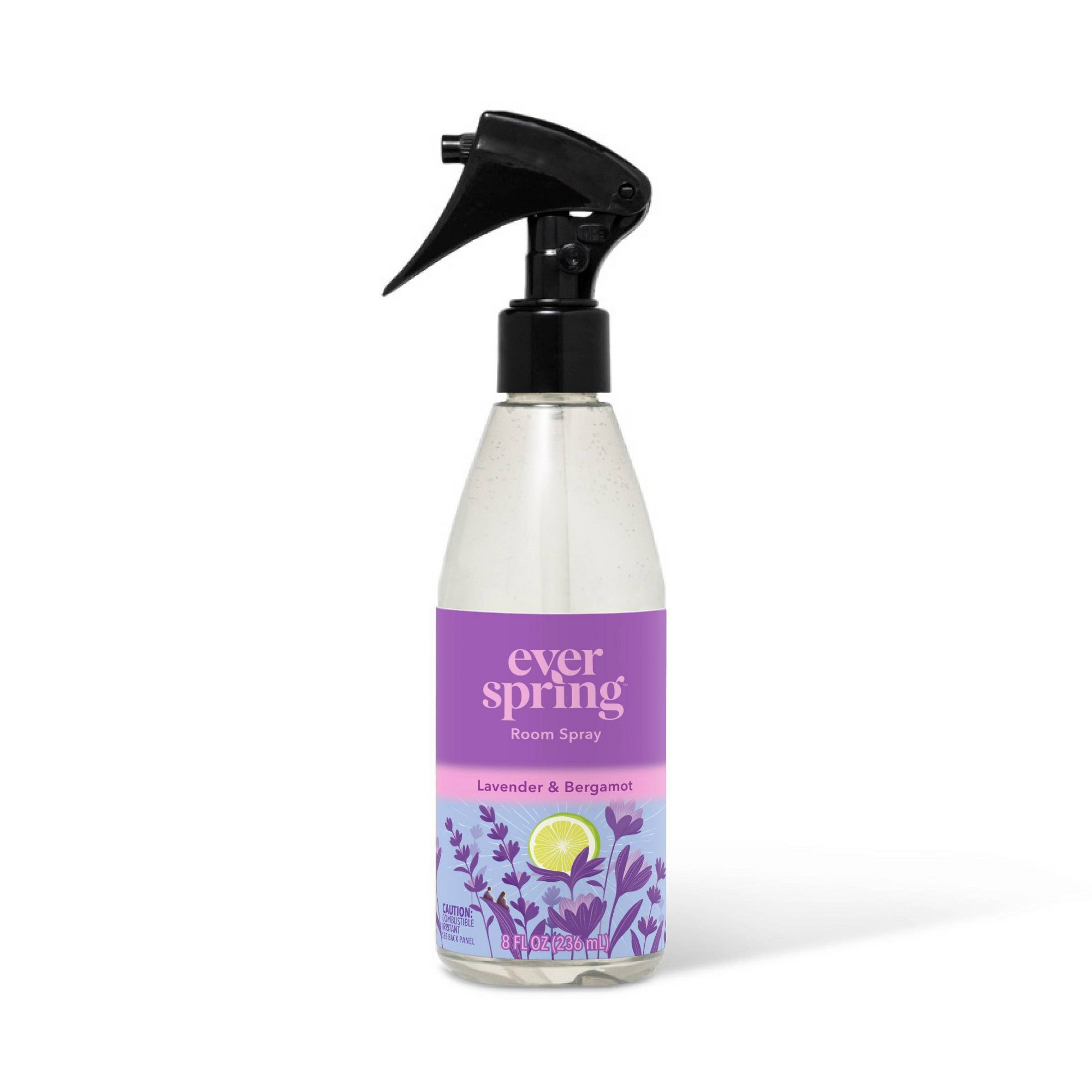 Home Fragrance Mist - Lavender Bergamot Room Spray With Plant