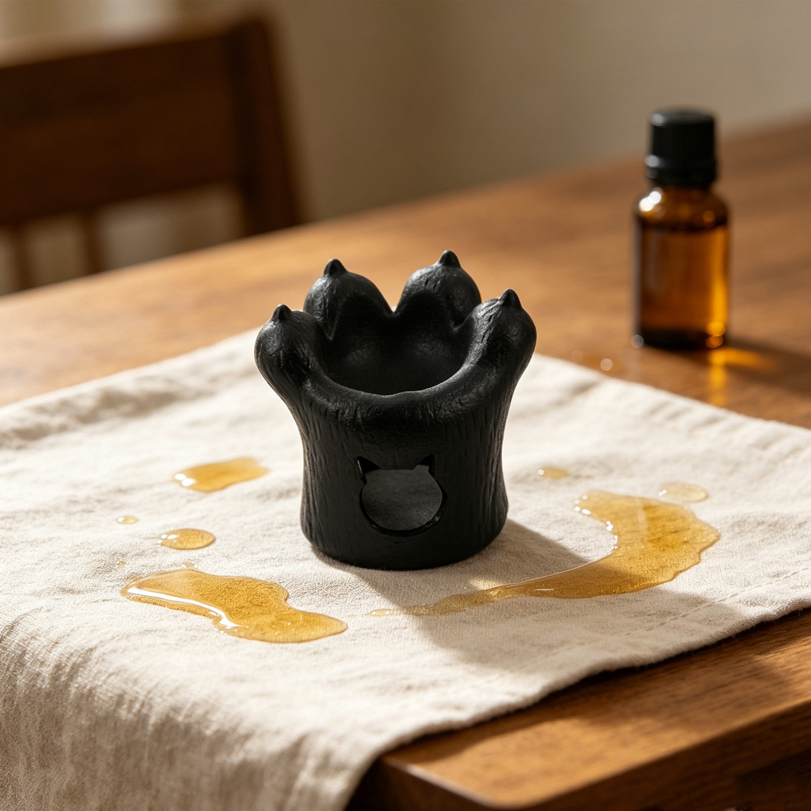 Cat Paw Ceramic Aromatherapy O - Wax Melt Burner 评论和价格