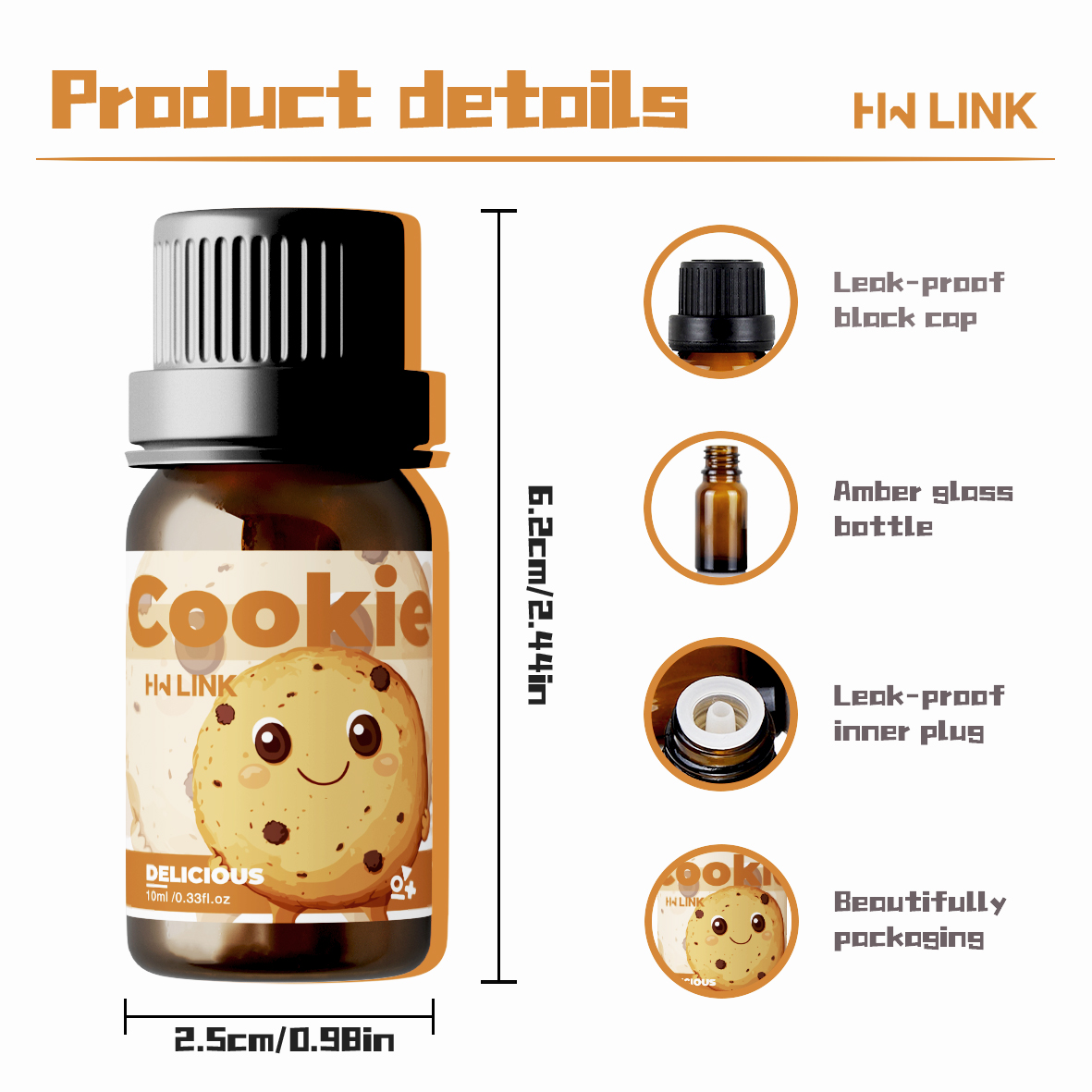 10ml Cookie Essential Oils  fo - Home Fragrance Gift 评论和价格