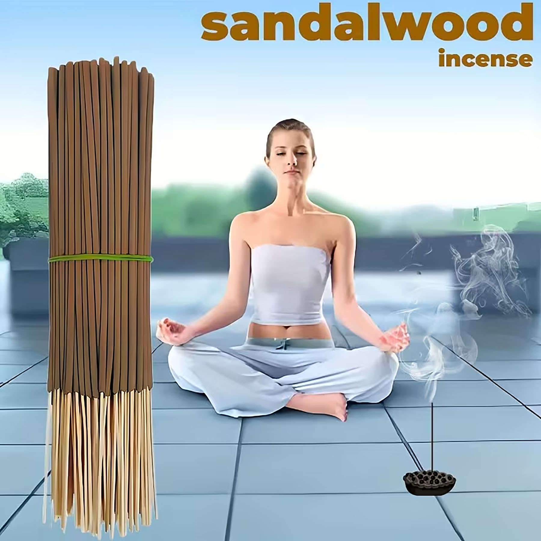 23/45/148/348Pcs Sandalwood St - Home Fragrance Tranquillity 评论和价格