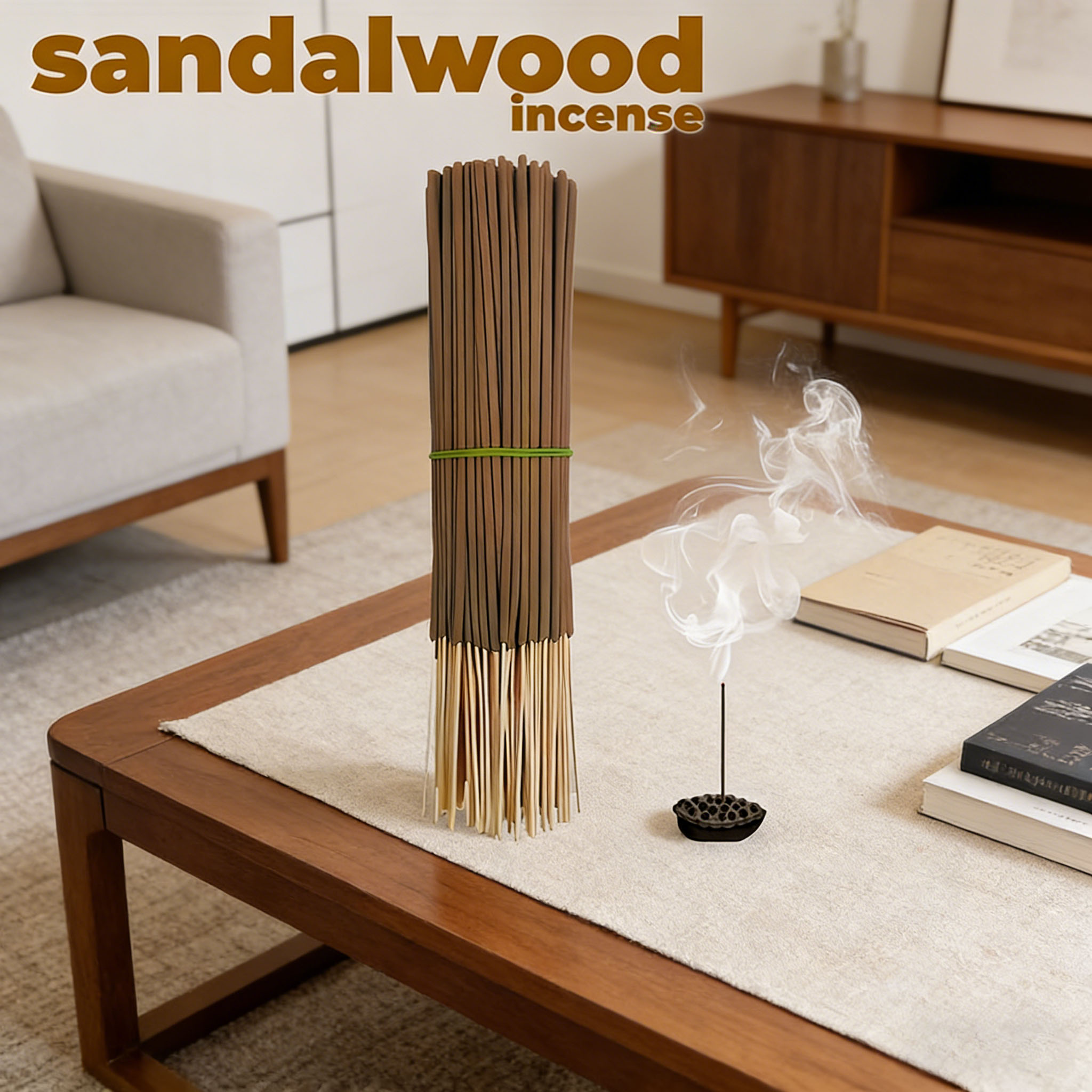 23/45/148/348Pcs Sandalwood St - Home Fragrance Tranquillity 评论和价格