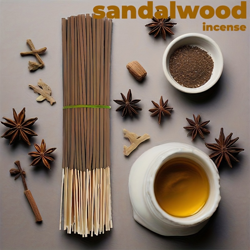 23/45/148/348Pcs Sandalwood St - Home Fragrance Tranquillity 评论和价格