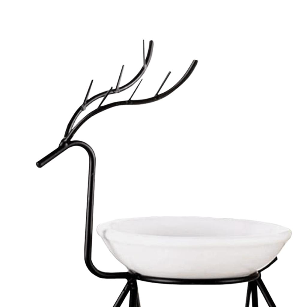 Delicate Metal Oil Burner Deer - Wax Melt Burner 评论和价格