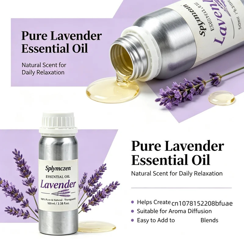 100ml Pure Natural Lavender Ar - Home Fragrance Natural 评论和价格