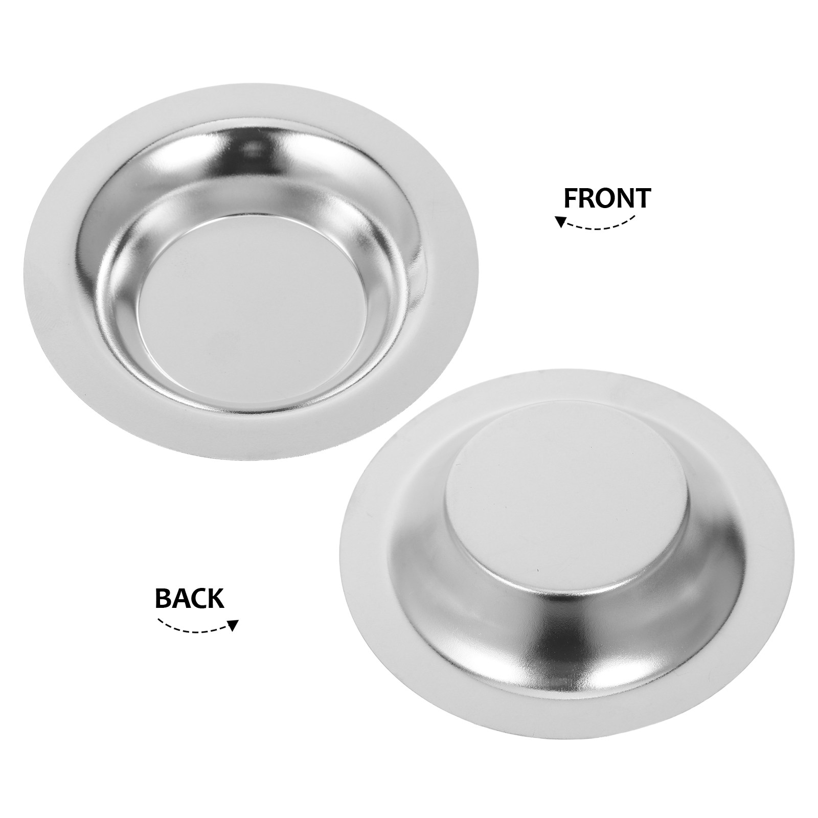 2Pcs Sleek Stainless Steel Wax - Wax Melt Burner 评论和价格