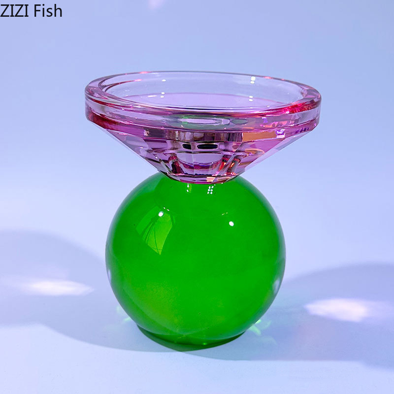 Colorful Crystal Candle Holder - Wax Melt Burner 评论和价格
