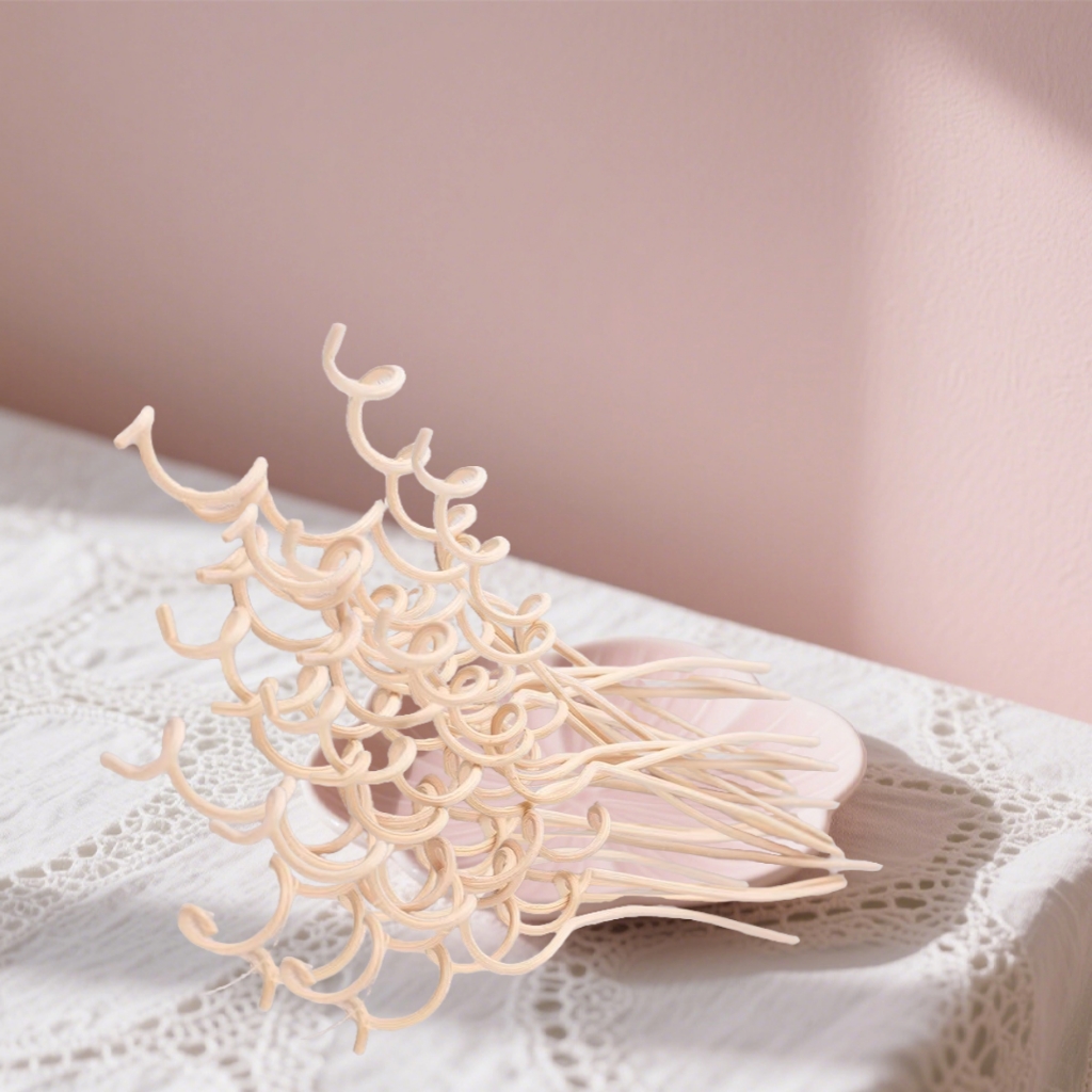 10pcs Long Wavy Diffuser Stick - Home Fragrance Natural 评论和价格