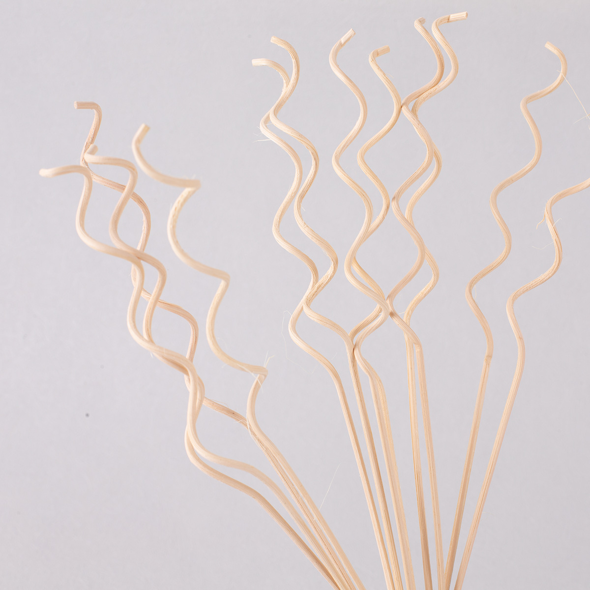 10pcs Long Wavy Diffuser Stick - Home Fragrance Natural 评论和价格