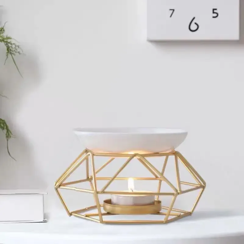 1pcs Romantic Ceramic Tealight - Wax Melt Burner 评论和价格
